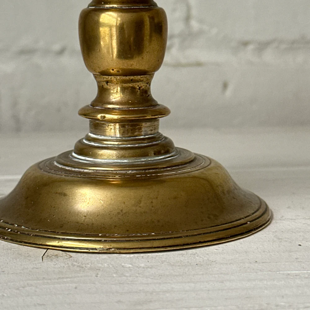 17th-century Heemskerk Brass Candlestick - Image 5