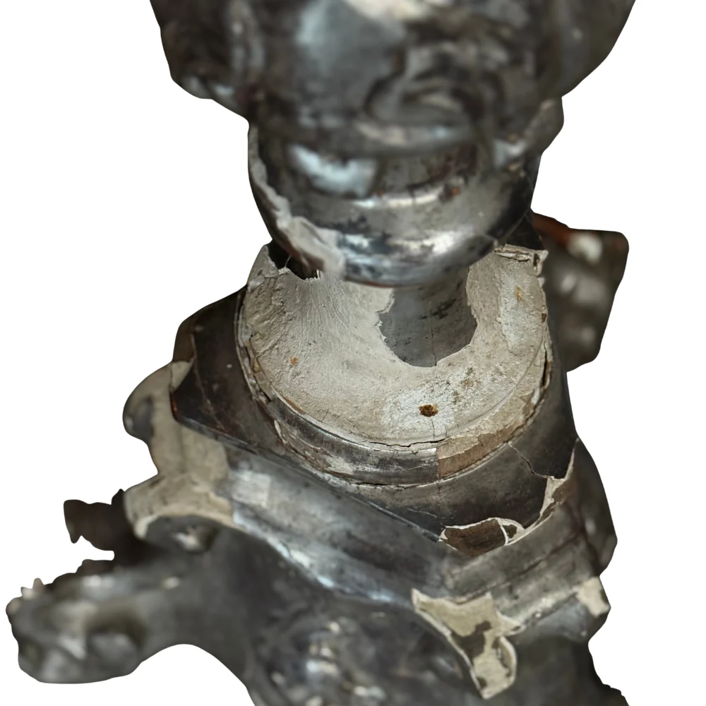 18th-century Austrian Candlestick - Image 6