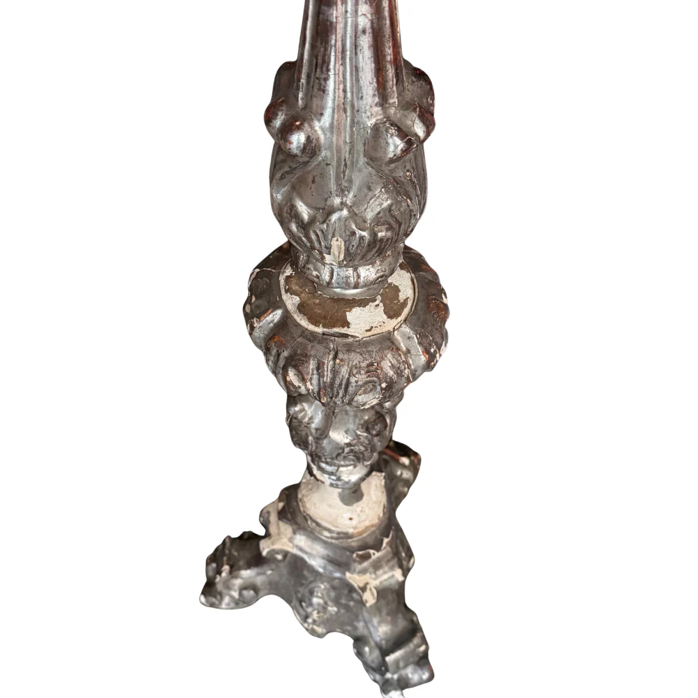18th-century Austrian Candlestick - Image 9