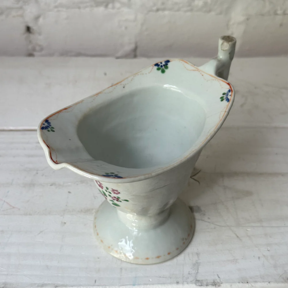 18th-century Chinese Qing Porcelain Helmet Pitcher Pitcher - Image 2