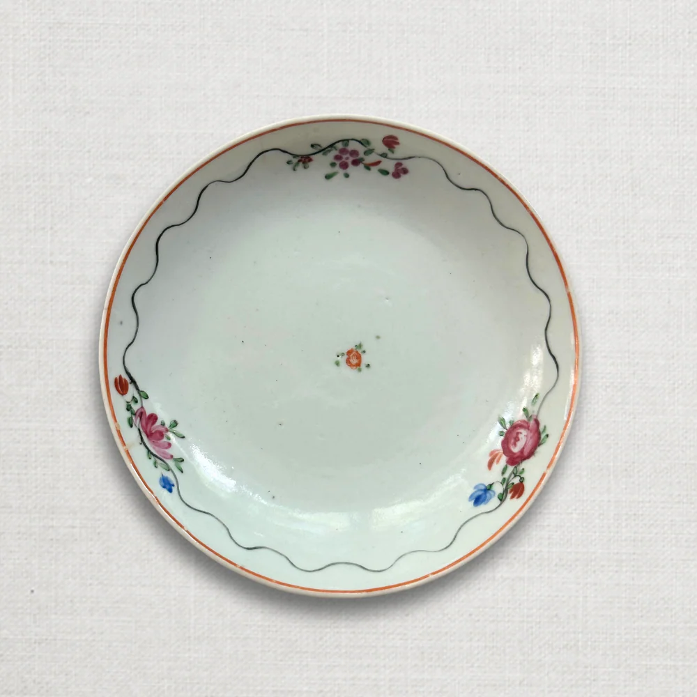 18th-century Chinese Qing Porcelain Small Plate A