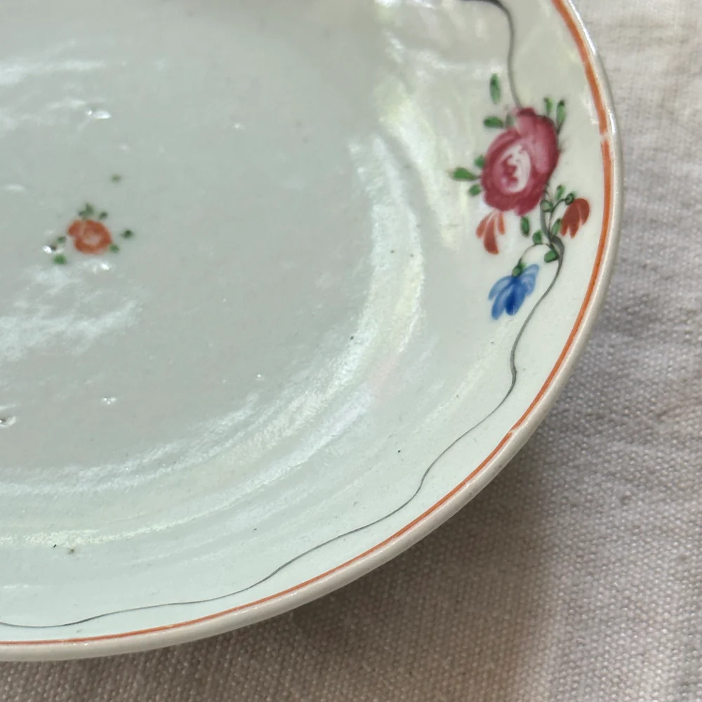 18th-century Chinese Qing Porcelain Small Plate A - Image 2