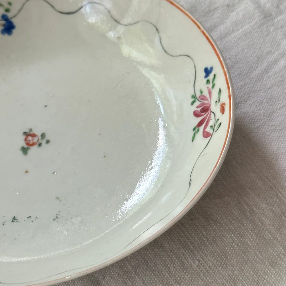 18th-century Chinese Qing Porcelain Small Plate B - Image 2
