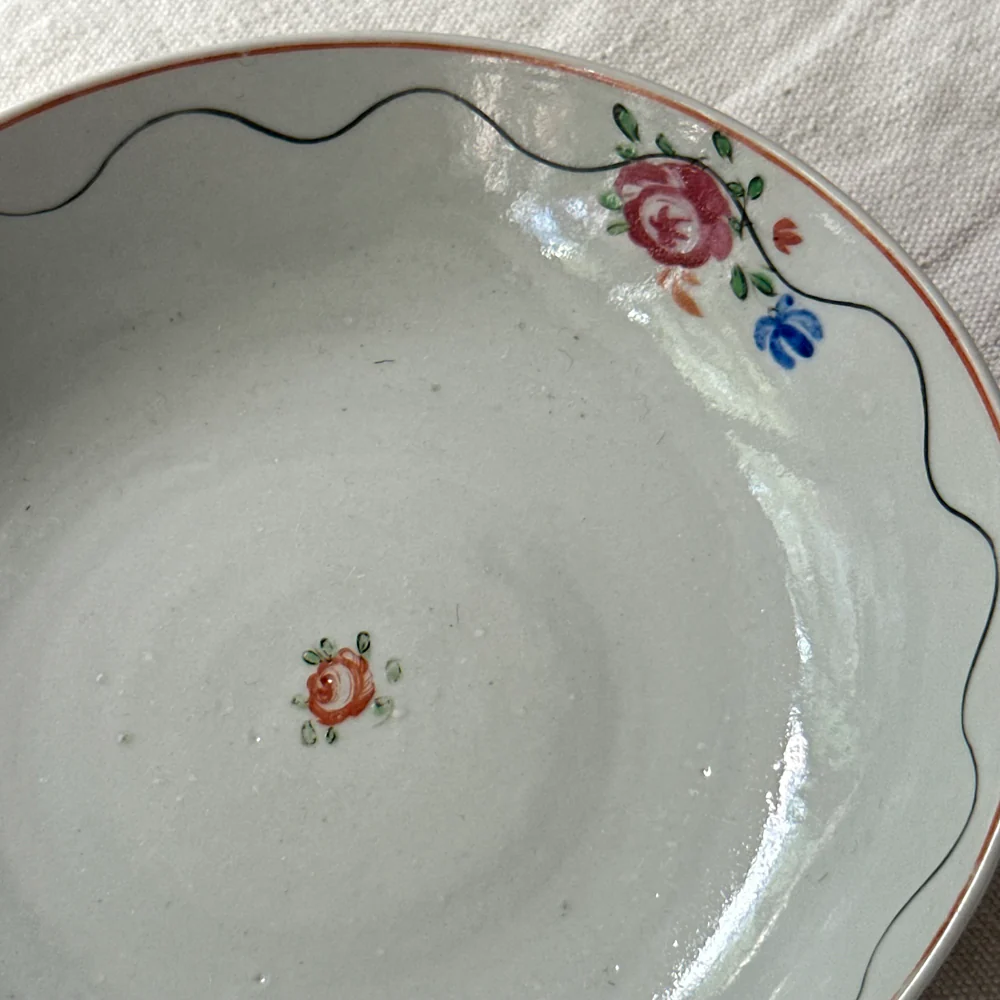 18th-century Chinese Qing Porcelain Small Plate C - Image 2