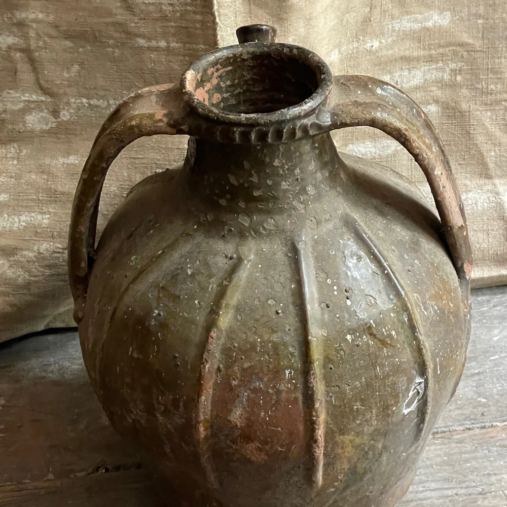 18th Century French Ceramic Oil Vessel (No. 91) - Image 4