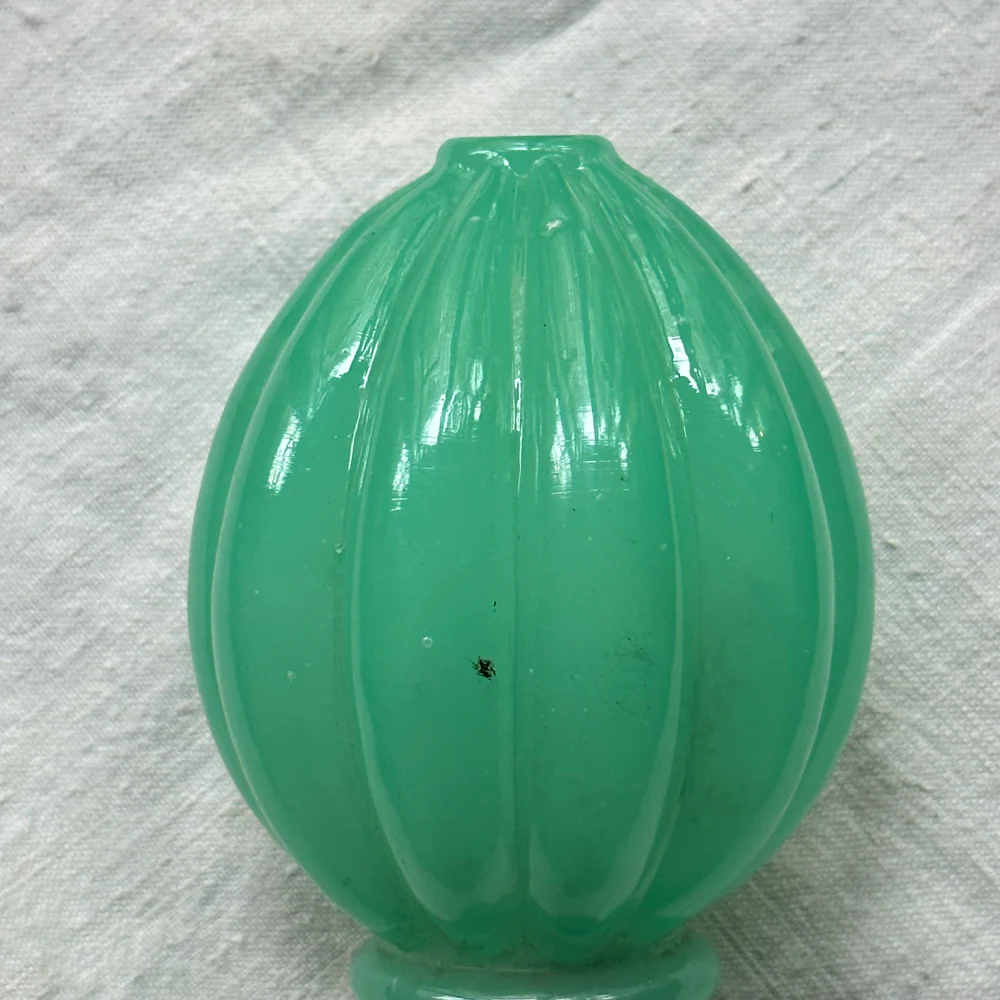 18th-century Italian Opaline Glass Newel Post Finial - Image 3