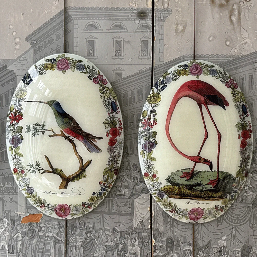 Flamingo with Flowers (Convex) - Image 4