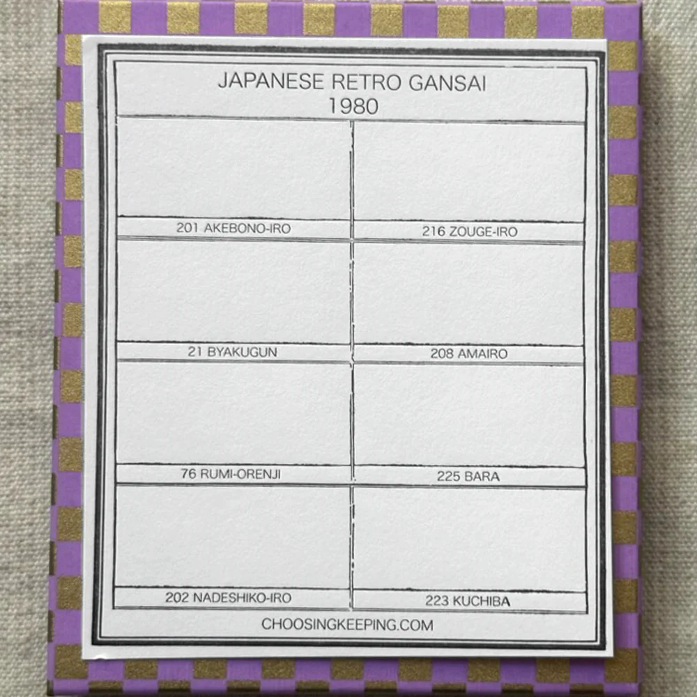 1980s Retro Japanese Gansai Watercolor Set - Image 4