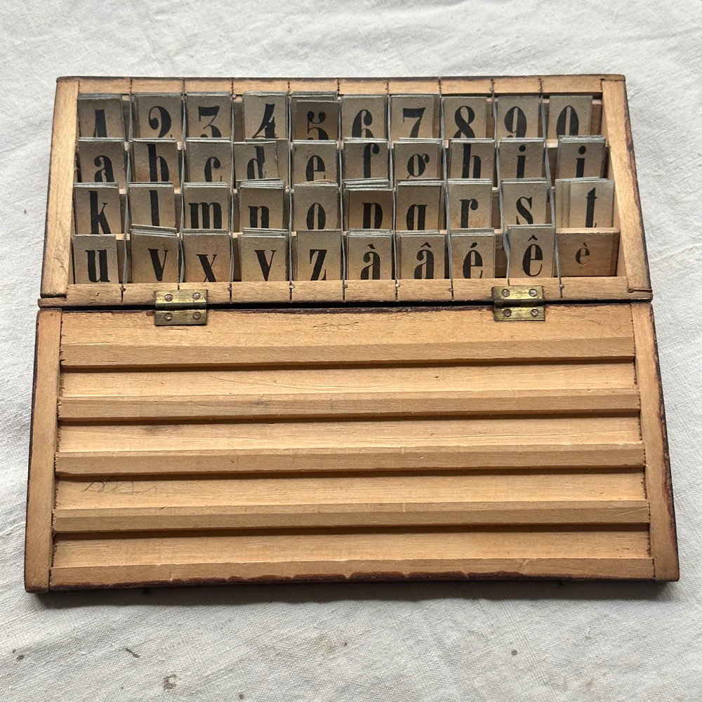 19th-century Alphabet Mobile Thollis Tin Letter Game - Image 3