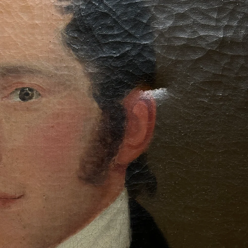 19th-century American Portrait Painting - Image 2