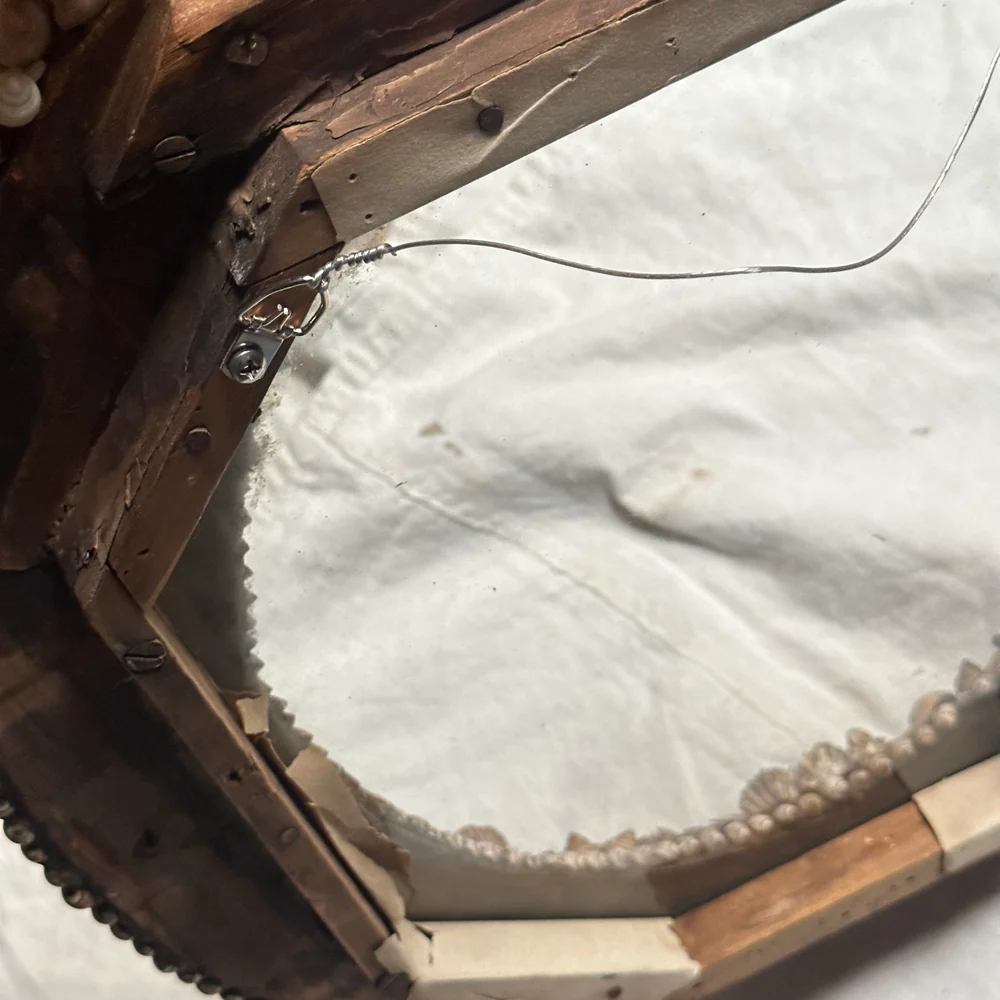 19th-century American Shell Frame - Image 2