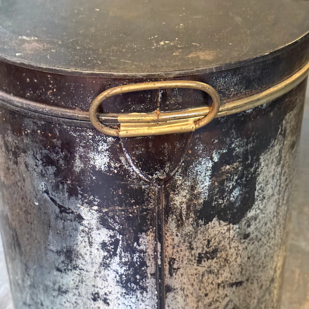 19th-century American Sugar Tin Container - Image 3