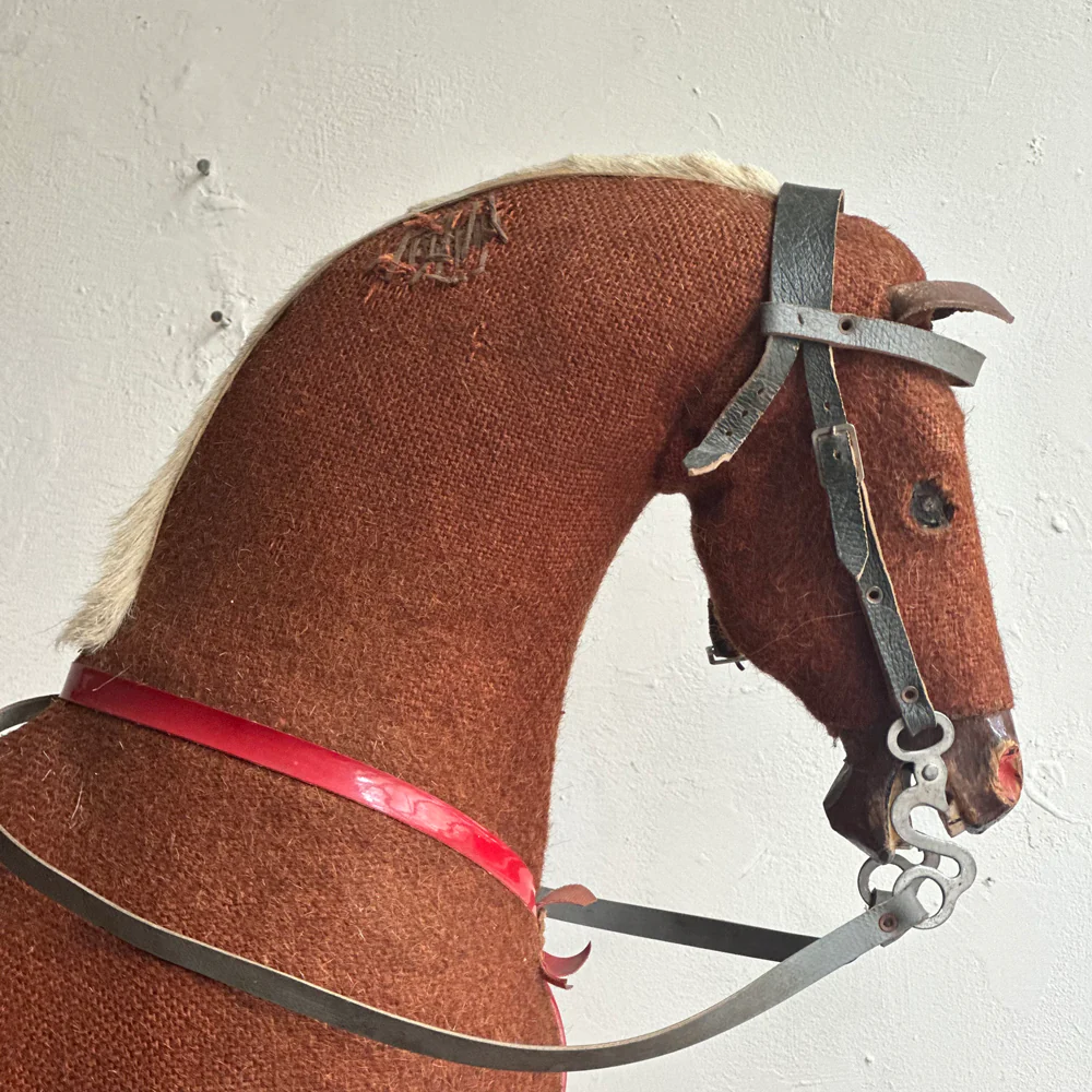 19th-century Austrian Toy Horse Rocker - Image 11