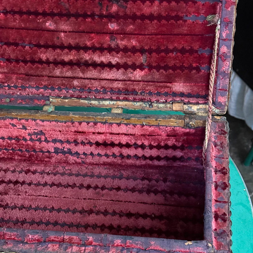 19th-century American Document Box - Image 6