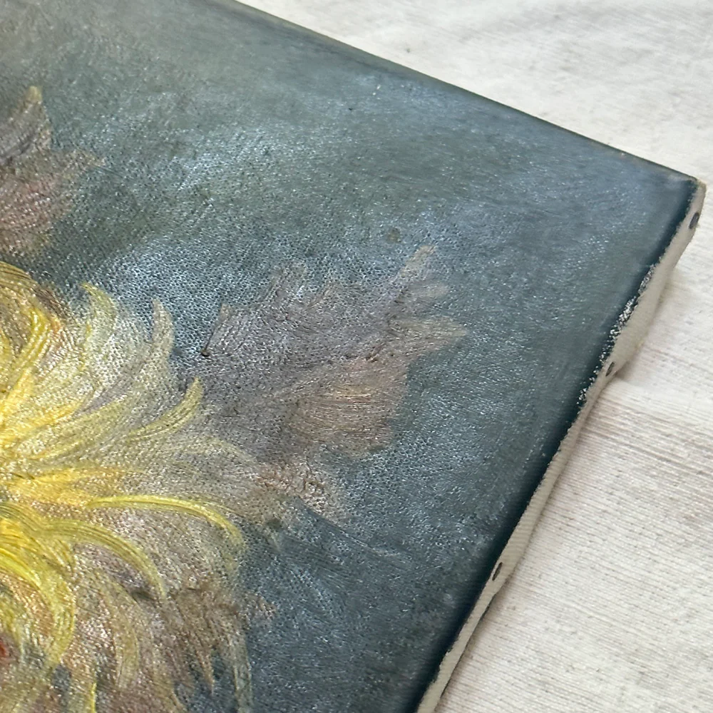 19th-century Dutch Floral Still Life Painting - Image 3