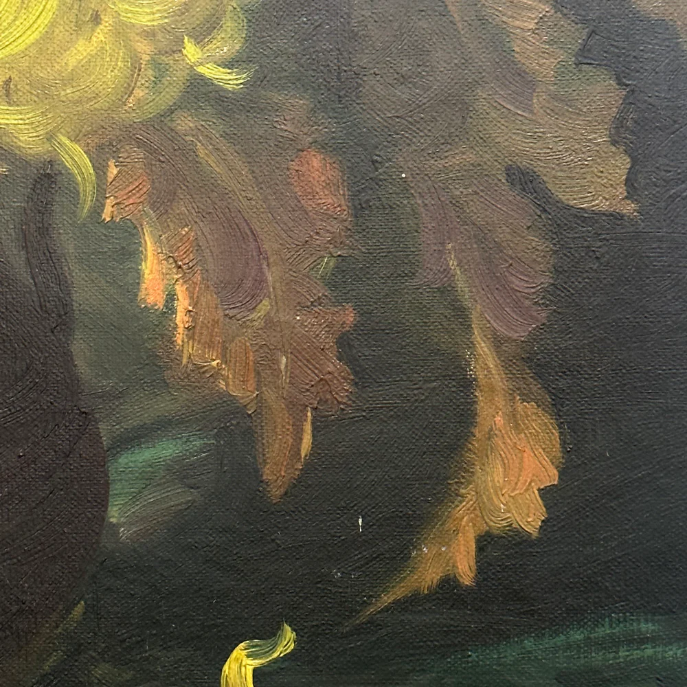 19th-century Dutch Floral Still Life Painting - Image 4