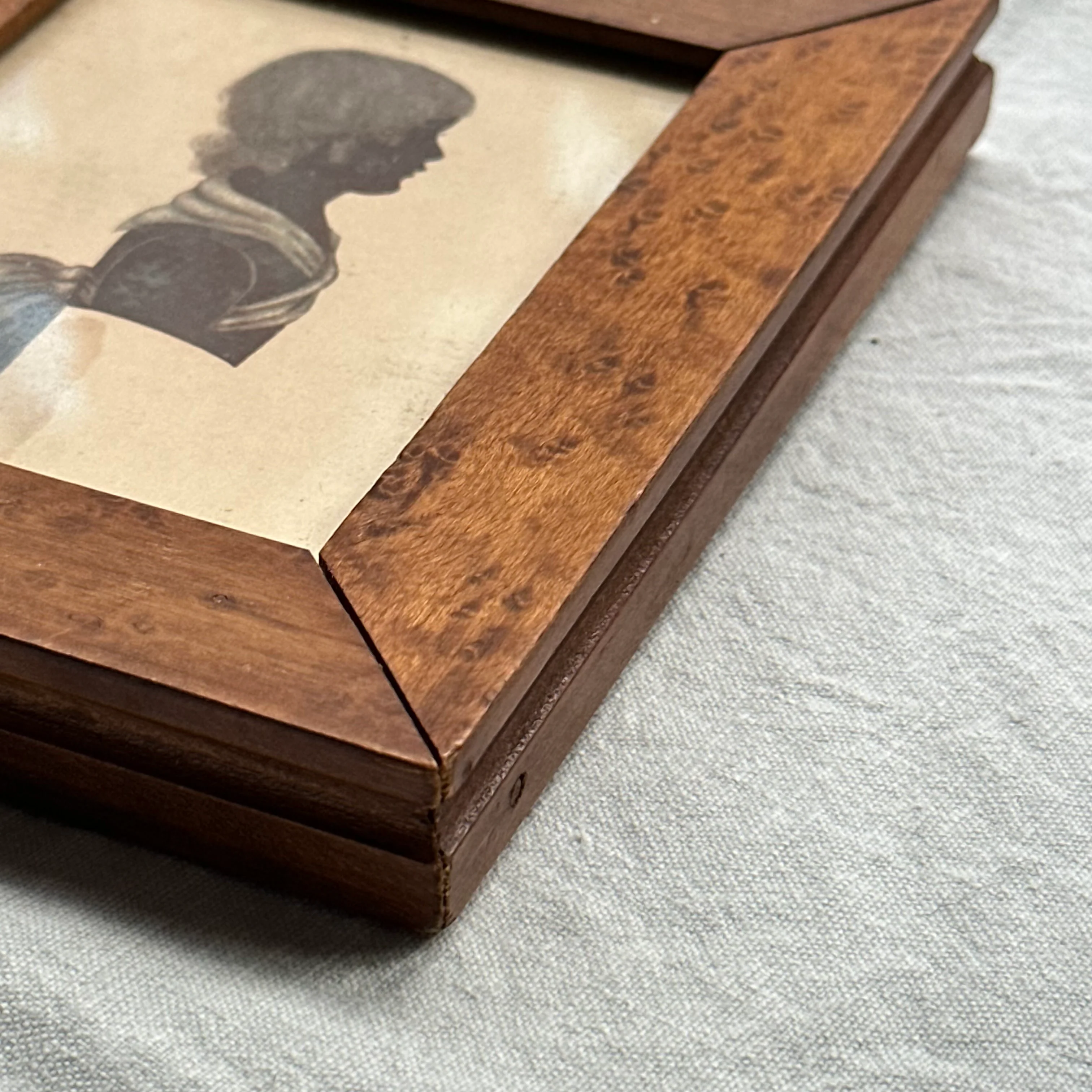 19th-century Framed Silhouette Portrait (S02) - Image 3