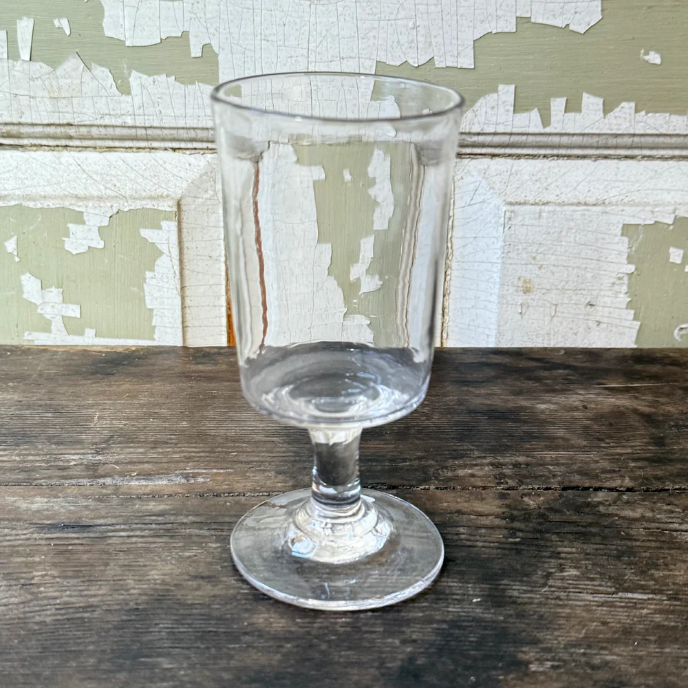 19th Century French Antique Wine Glass (#1)