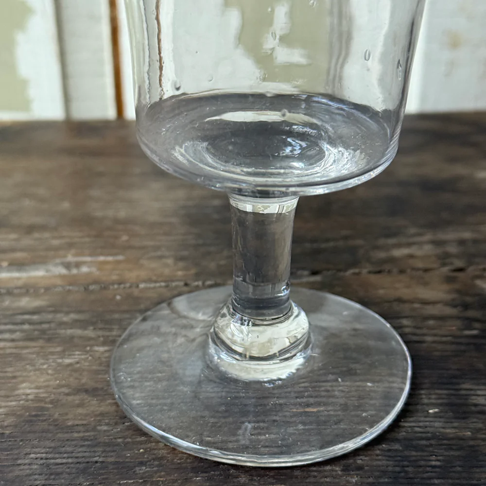 19th Century French Antique Wine Glass (#10) - Image 3