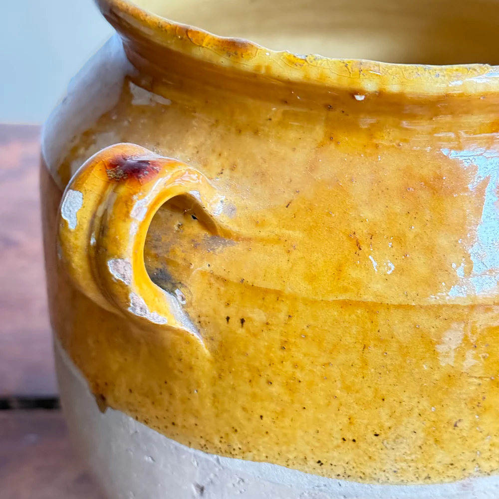 19th-century French Ceramic Confit Pot (Pot-1) - Image 2