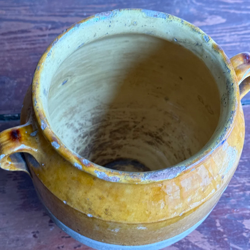 19th-century French Ceramic Confit Pot (Pot-1) - Image 4
