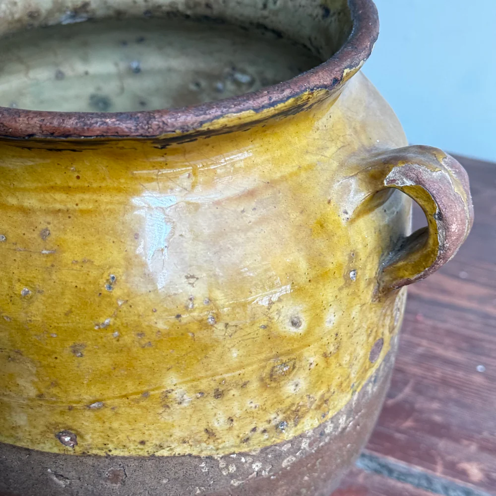 19th-century French Ceramic Confit Pot (Pot-2) - Image 3