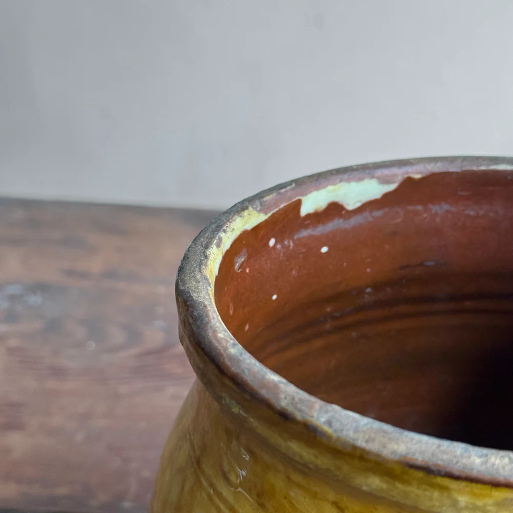 19th-century French Ceramic Confit Pot (Pot-4) - Image 3