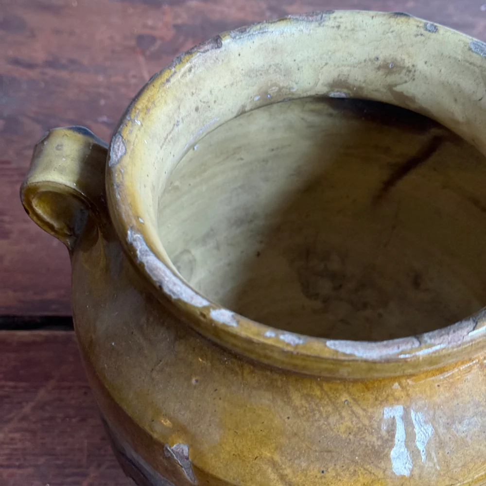 19th-century French Ceramic Confit Pot (Pot-5) - Image 3
