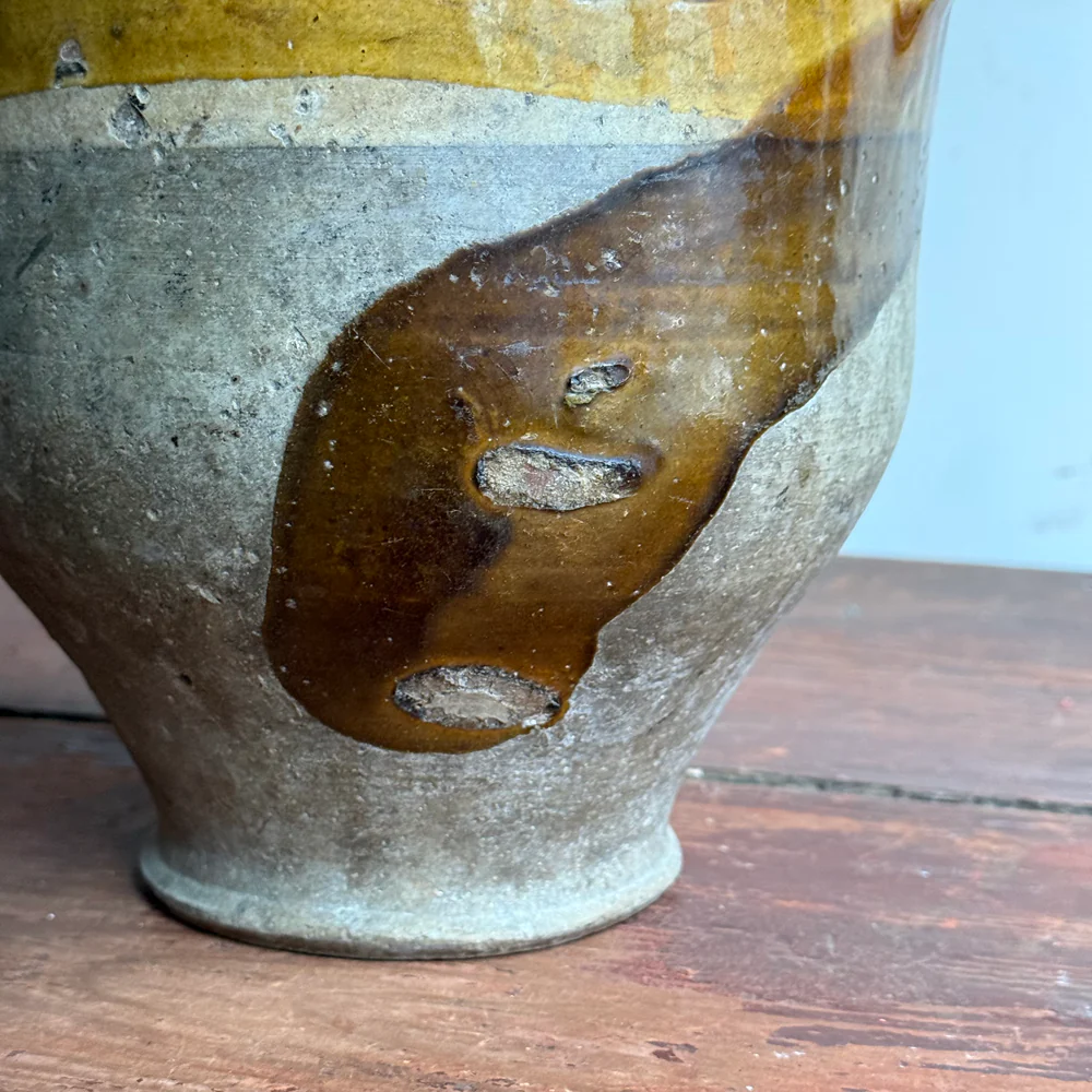 19th-century French Ceramic Confit Pot (Pot-5) - Image 5