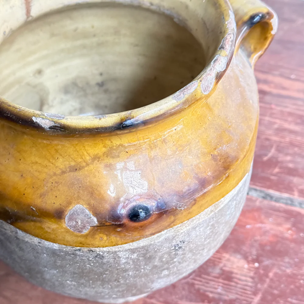19th-century French Ceramic Confit Pot (Pot-5) - Image 6