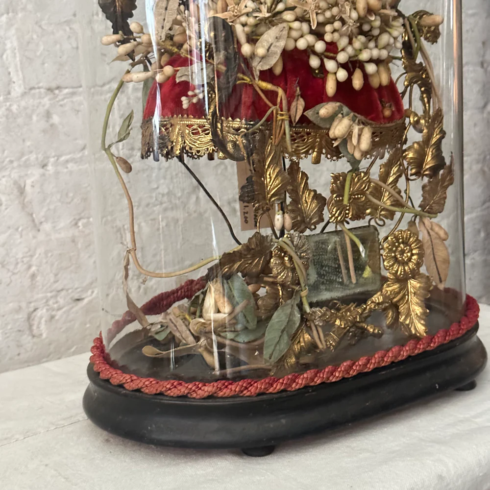 19th Century French Globe de Mariée Marriage Cloche (GM05) - Image 3