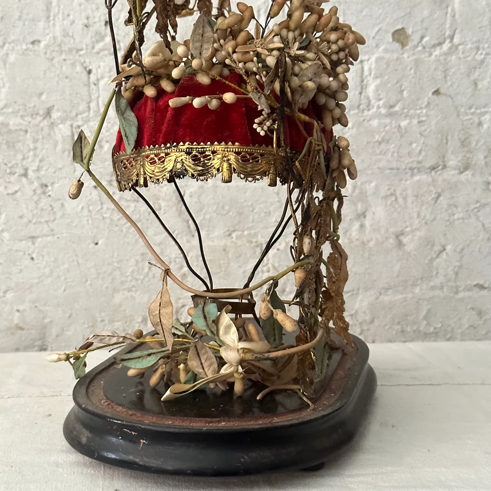 19th Century French Globe de Mariée Marriage Cloche (GM05) - Image 7