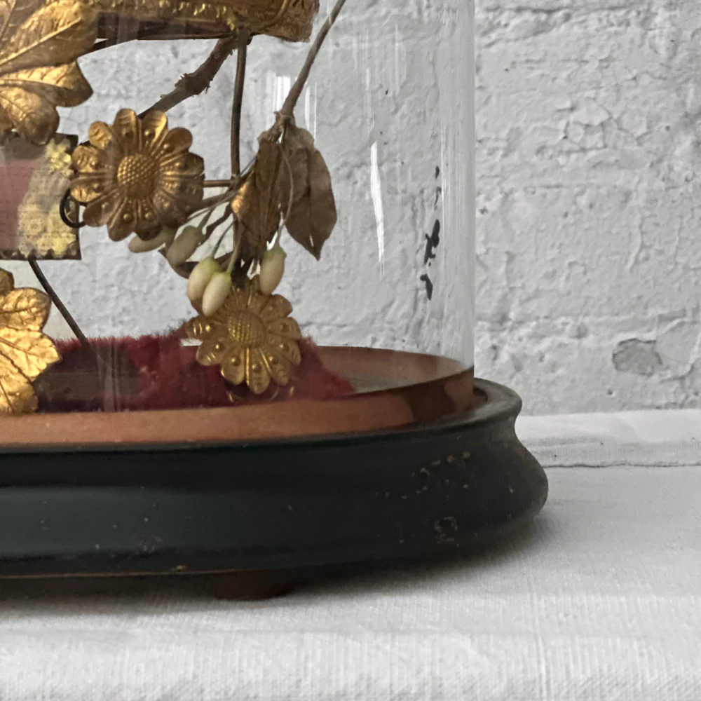 19th Century French Globe de Mariée Marriage Cloche (GM08) - Image 3