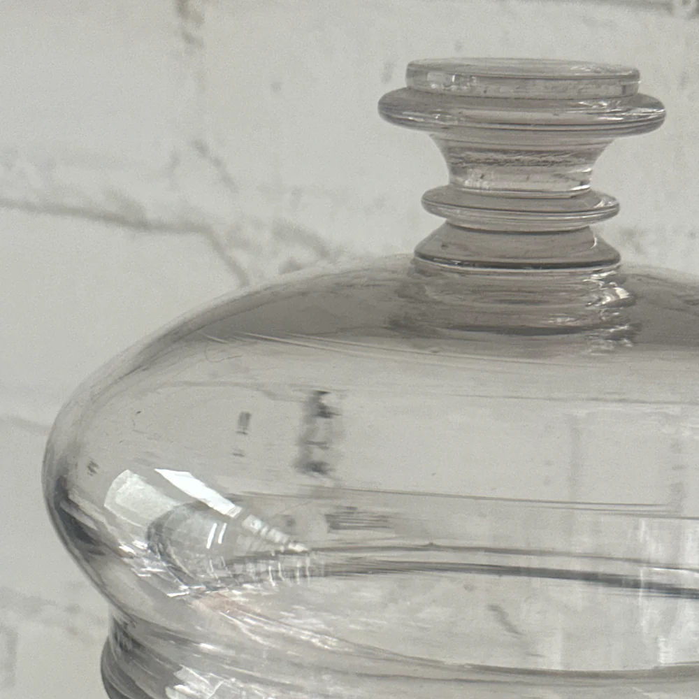 19th Century French Lidded Jar  No. 712 - Image 3