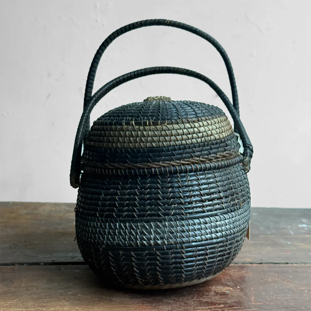19th-Century French Market Basket (#7) - Image 3