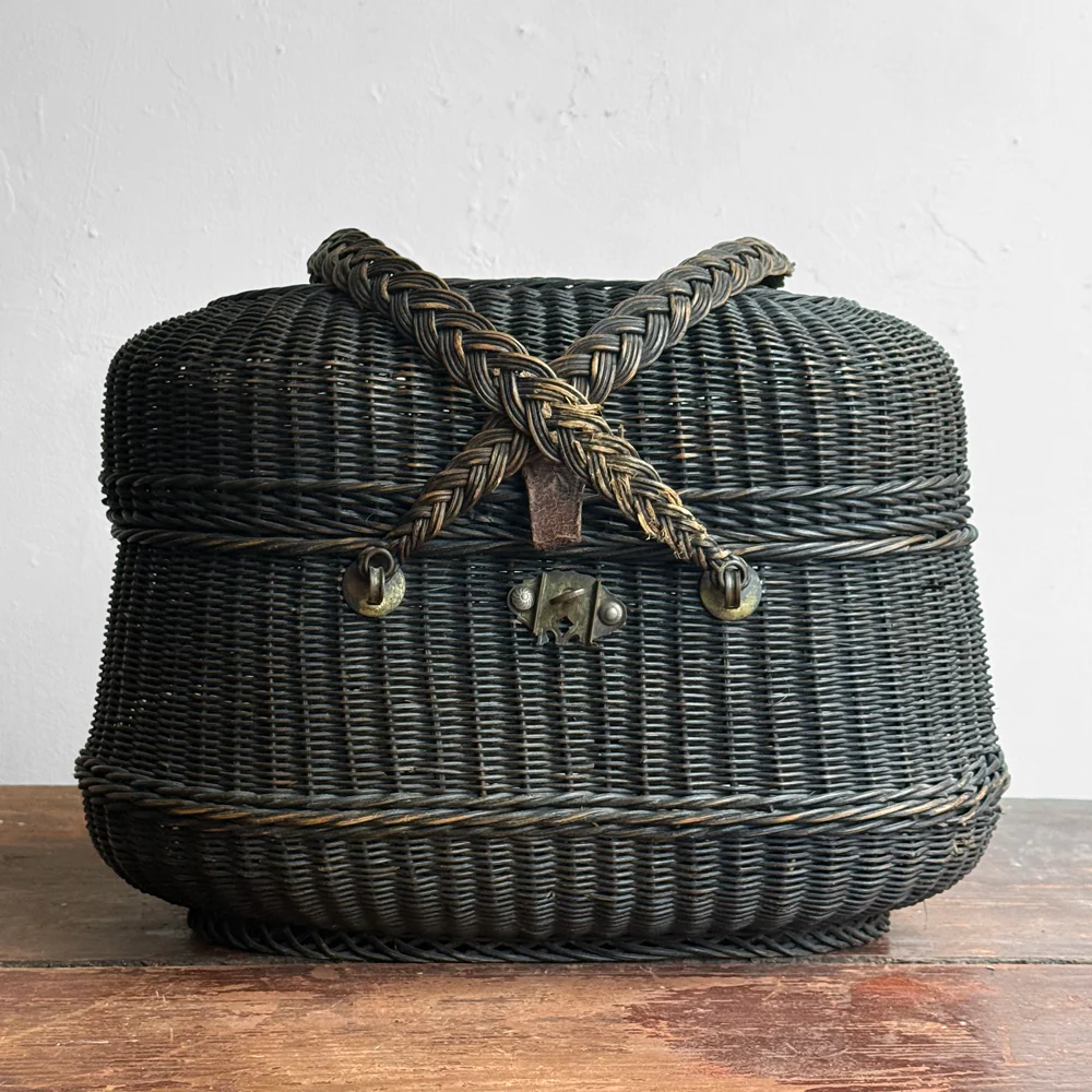 19th-Century French Market Basket (#1)
