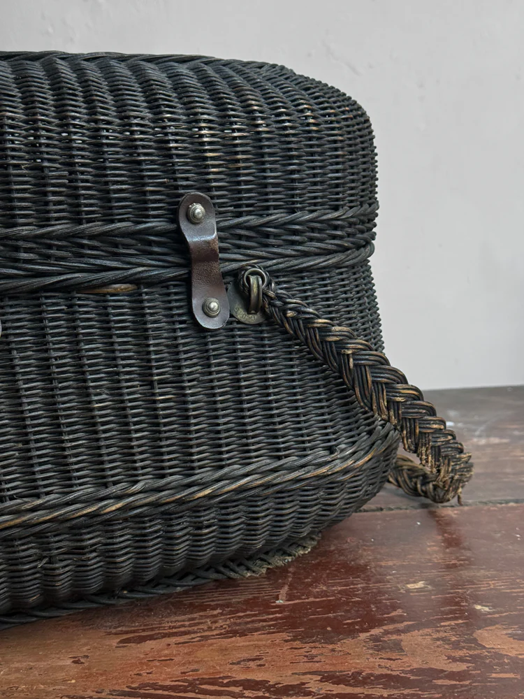 19th-Century French Market Basket (#1) - Image 6