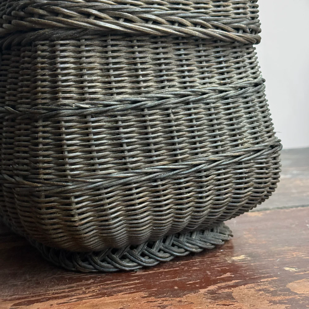 19th-Century French Market Basket (#2) - Image 5