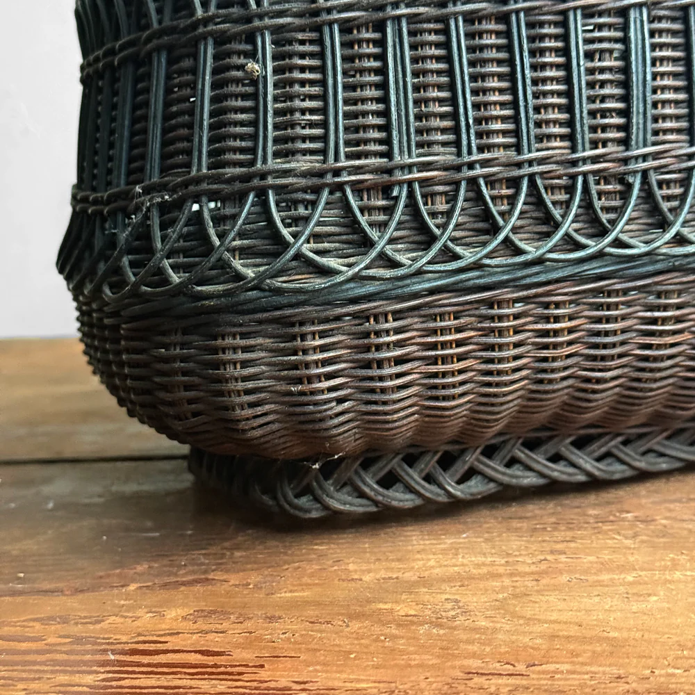 19th-Century French Market Basket (#3) - Image 4