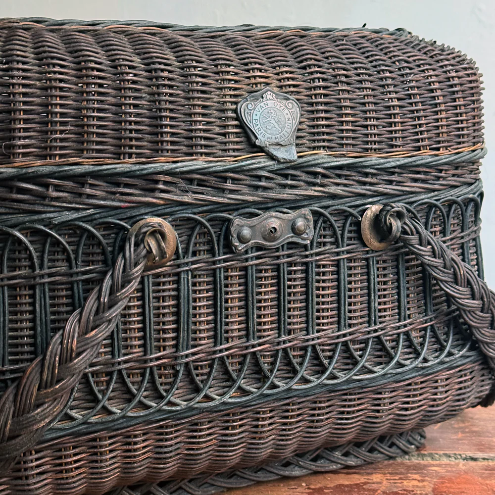 19th-Century French Market Basket (#3) - Image 5
