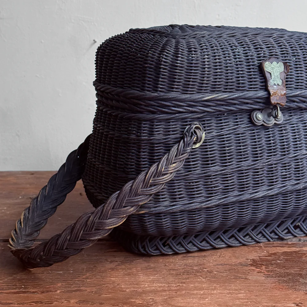 19th-Century French Market Basket (#5) - Image 3