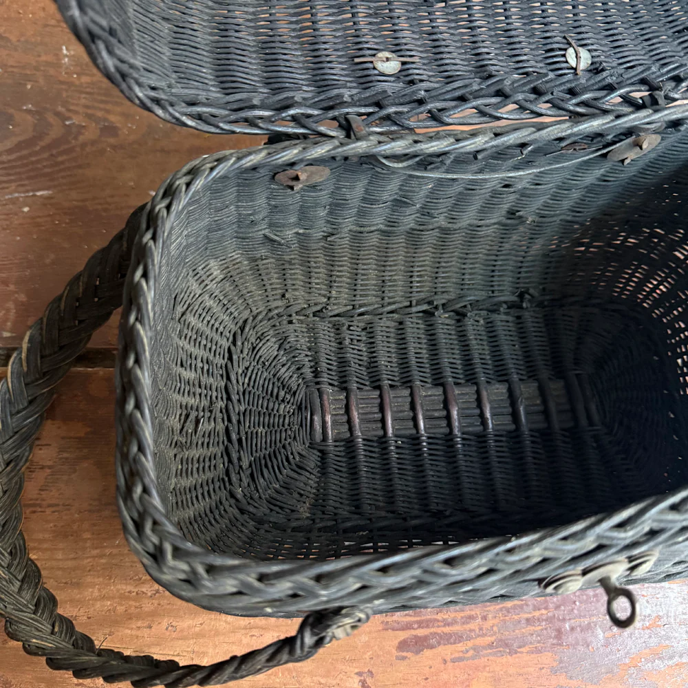 19th-Century French Market Basket (#5) - Image 8