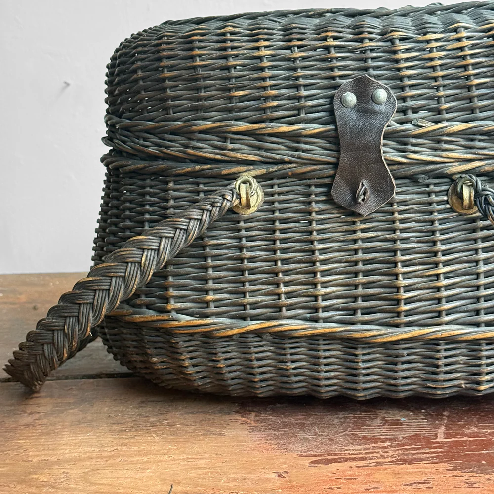 19th-Century French Market Basket (#6) - Image 6