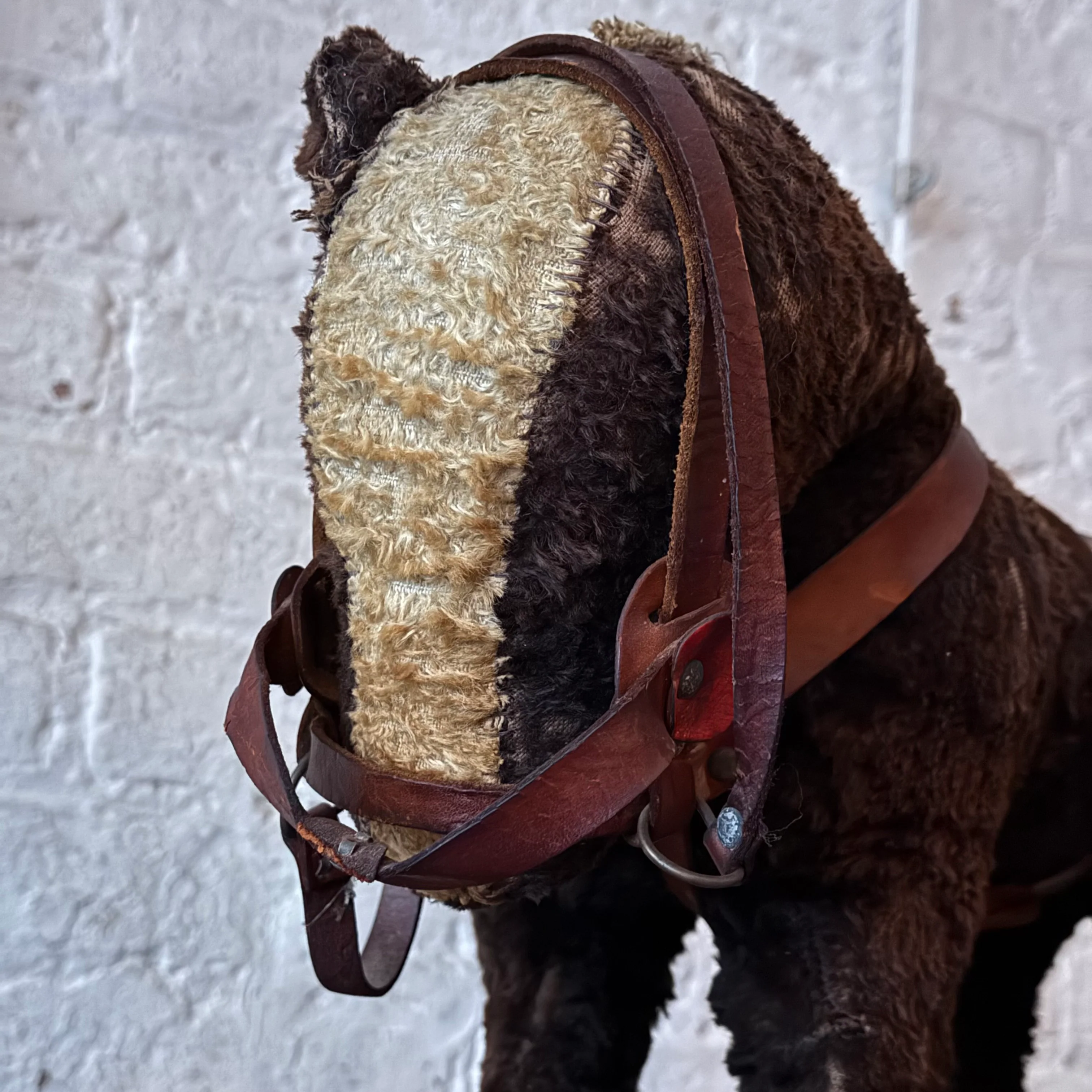 19th-century French Toy Horse on Wheels - Image 4