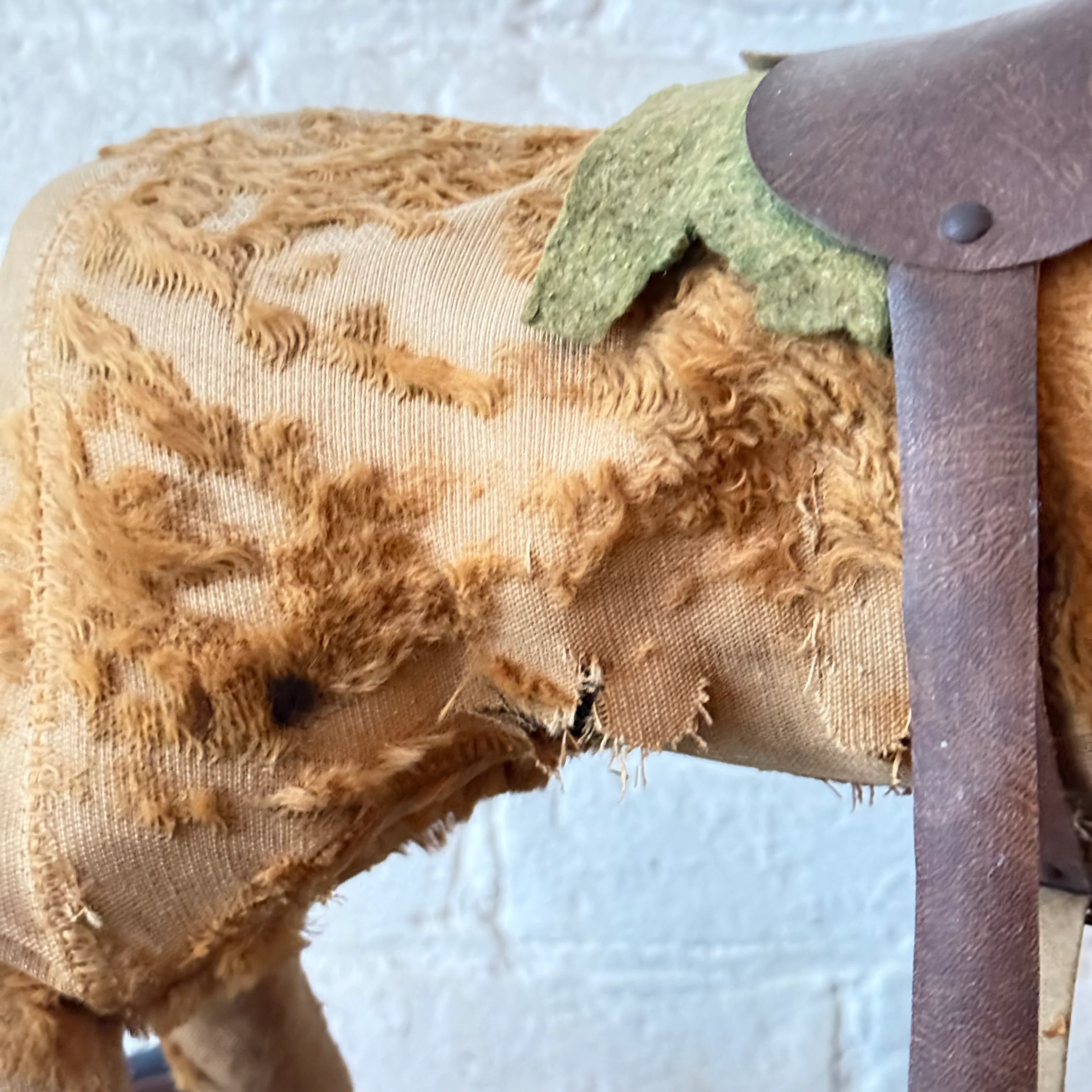 19th-century French Toy Horse on Wheels - Image 7