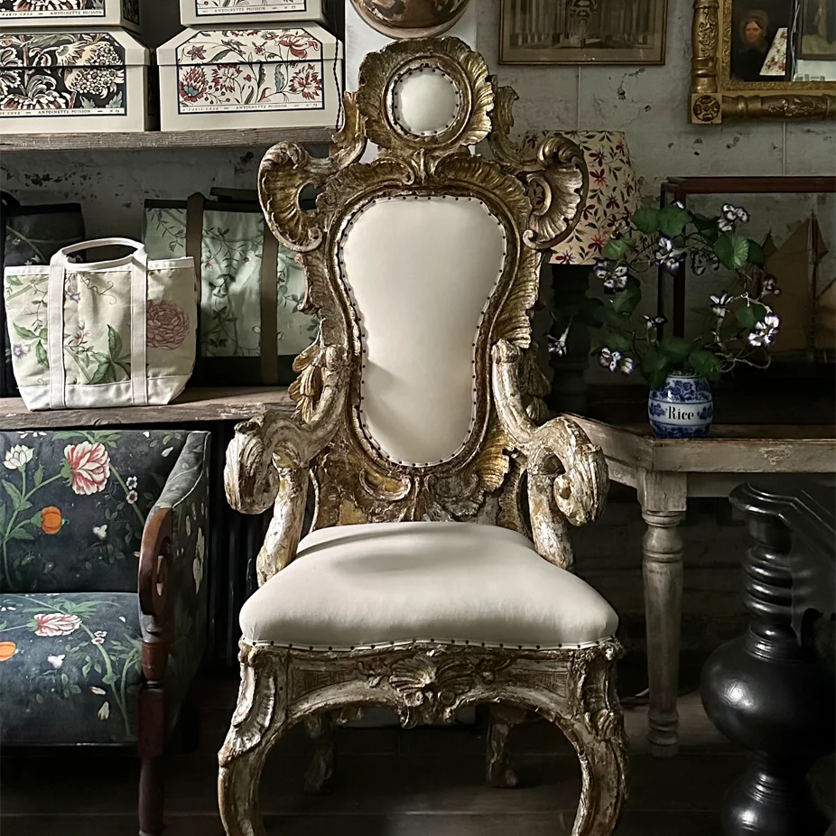 19th-century Italian Venetian Chair - Image 3