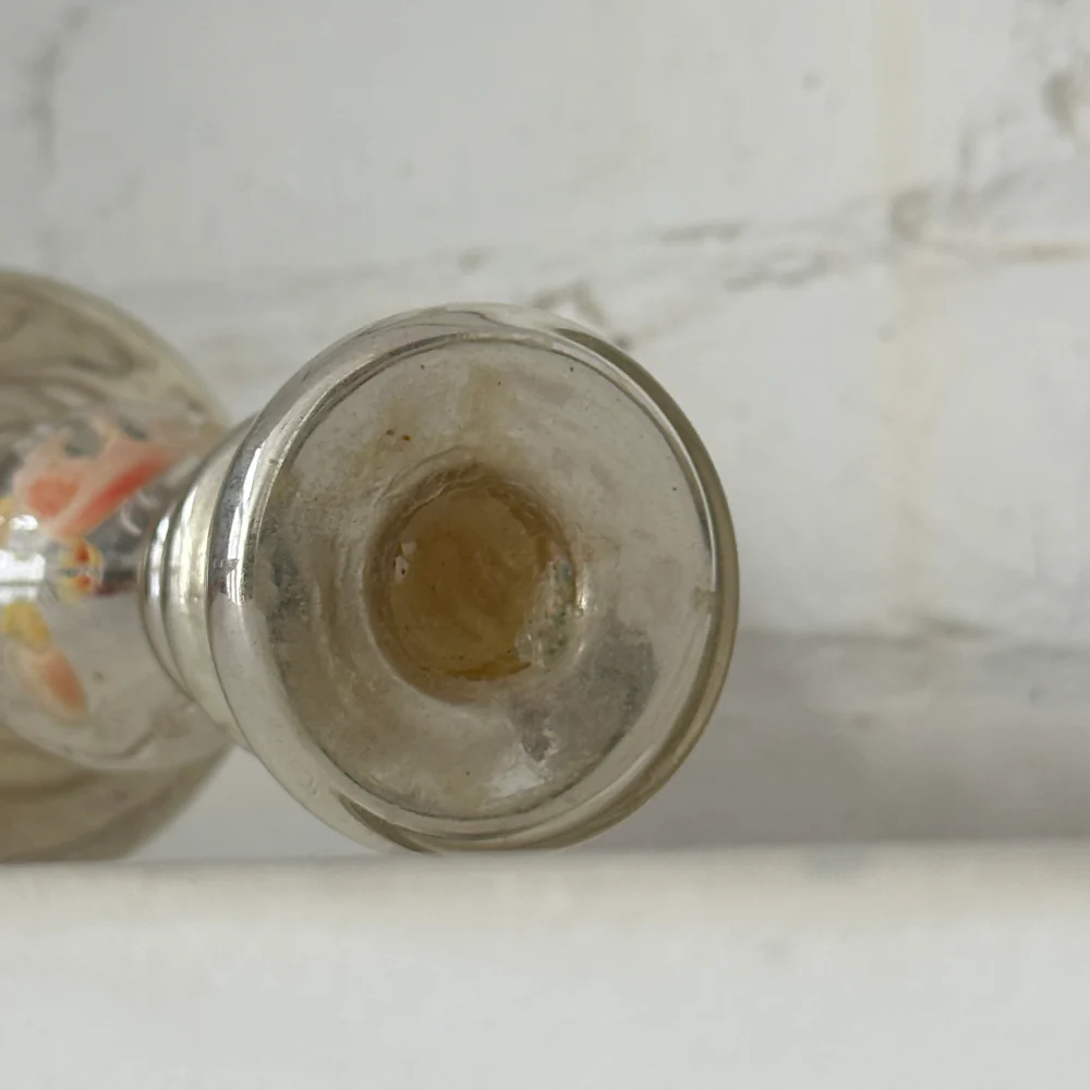 19th-century Mercury Glass Candle Holder (M-03) - Image 3