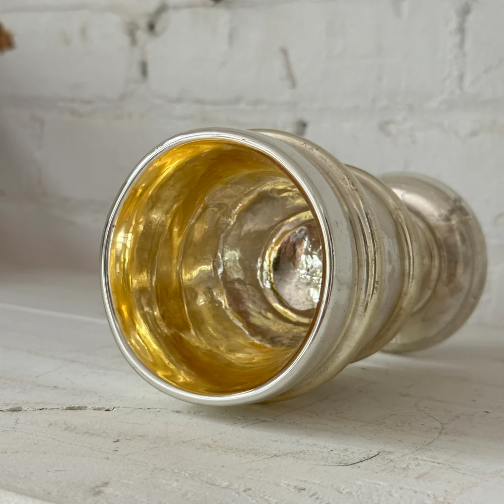 19th Century Mercury Glass Vase (#MG03) - Image 2