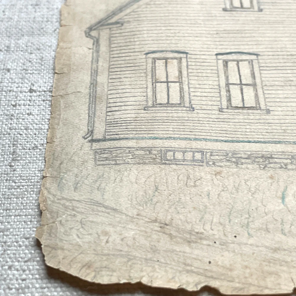 19th Century Naive Architecture Rendering No. 2 - Image 2