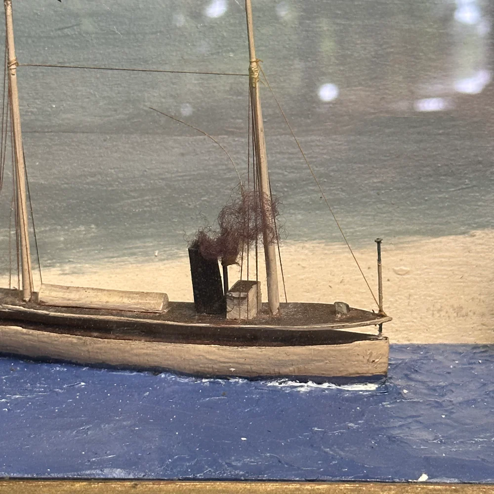 19th-century Ship Diorama - Image 3